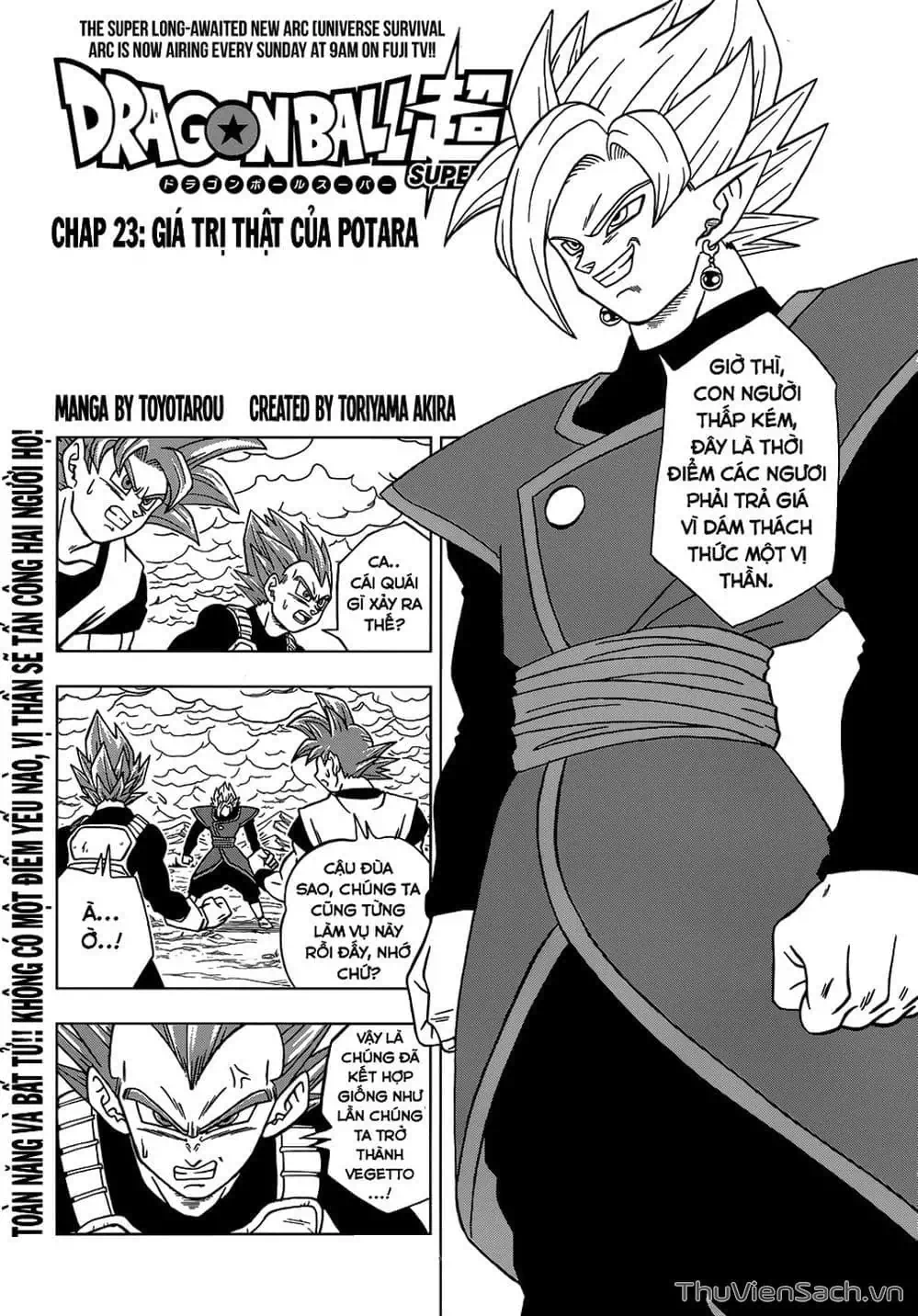 Truyện Tranh Truy Tìm Ngọc Rồng Siêu Cấp - Dragon Ball Super trang 3