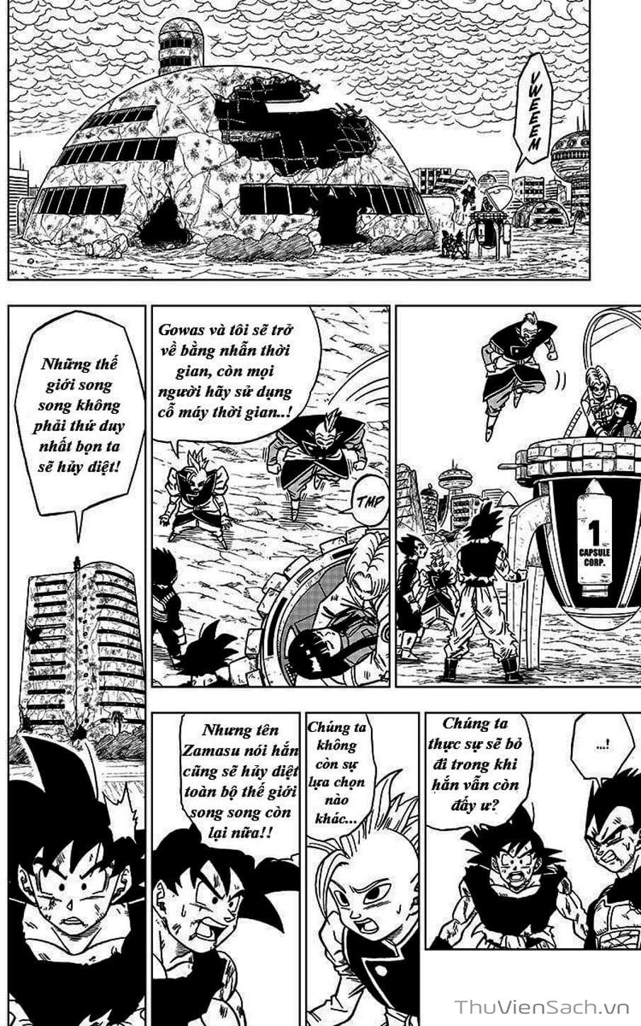 Truyện Tranh Truy Tìm Ngọc Rồng Siêu Cấp - Dragon Ball Super trang 3