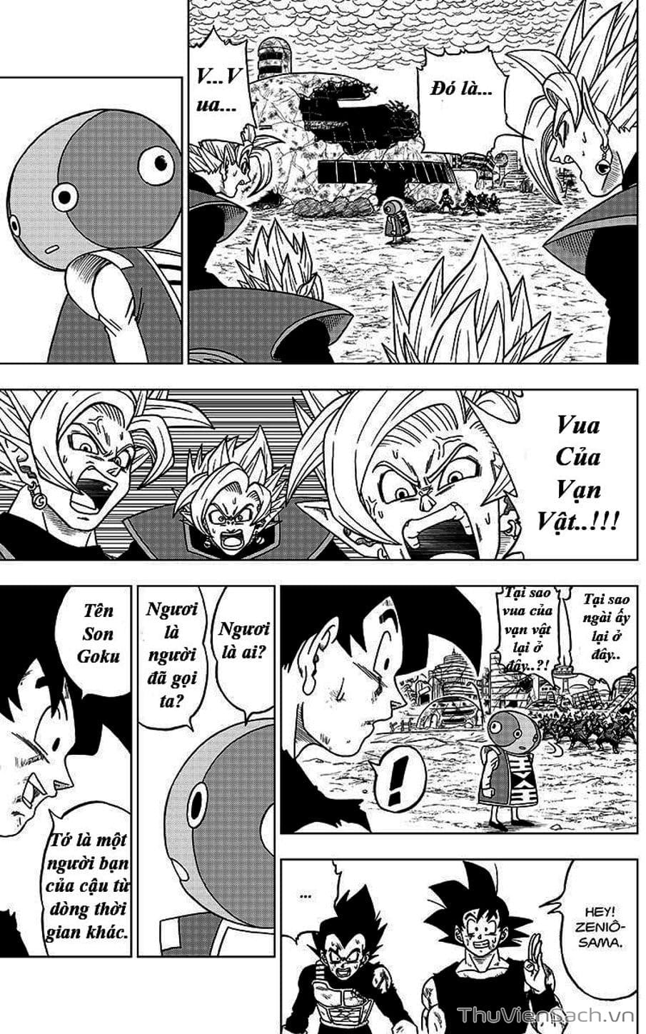 Truyện Tranh Truy Tìm Ngọc Rồng Siêu Cấp - Dragon Ball Super trang 3