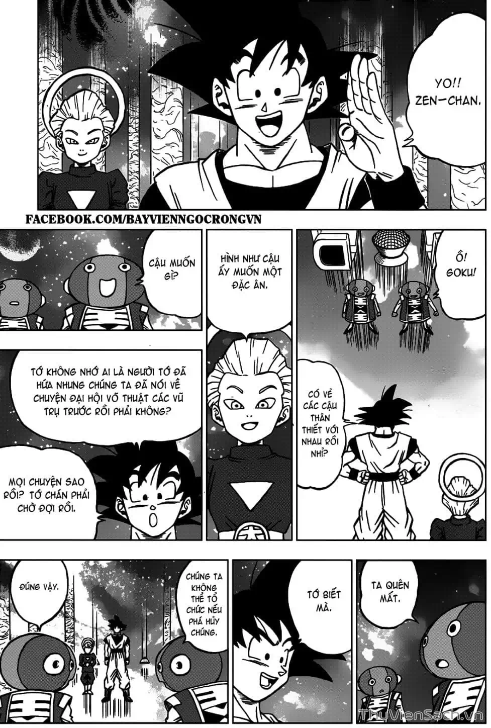 Truyện Tranh Truy Tìm Ngọc Rồng Siêu Cấp - Dragon Ball Super trang 3