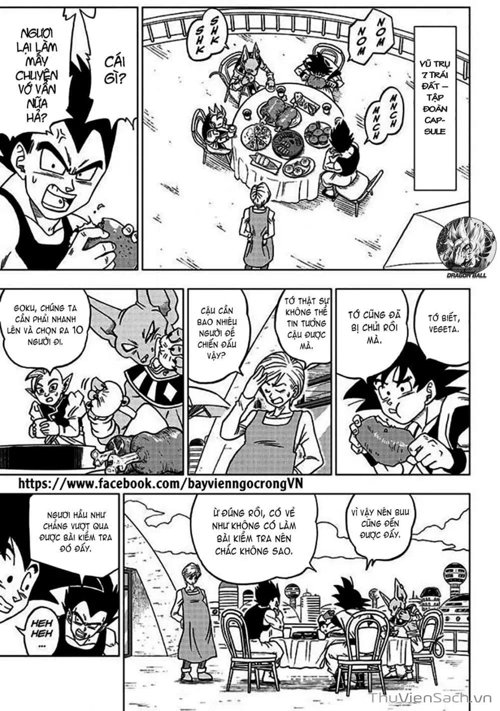 Truyện Tranh Truy Tìm Ngọc Rồng Siêu Cấp - Dragon Ball Super trang 3