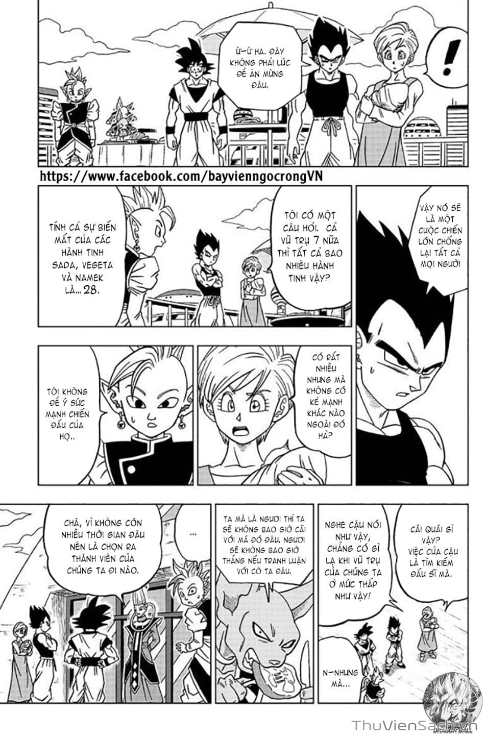 Truyện Tranh Truy Tìm Ngọc Rồng Siêu Cấp - Dragon Ball Super trang 3