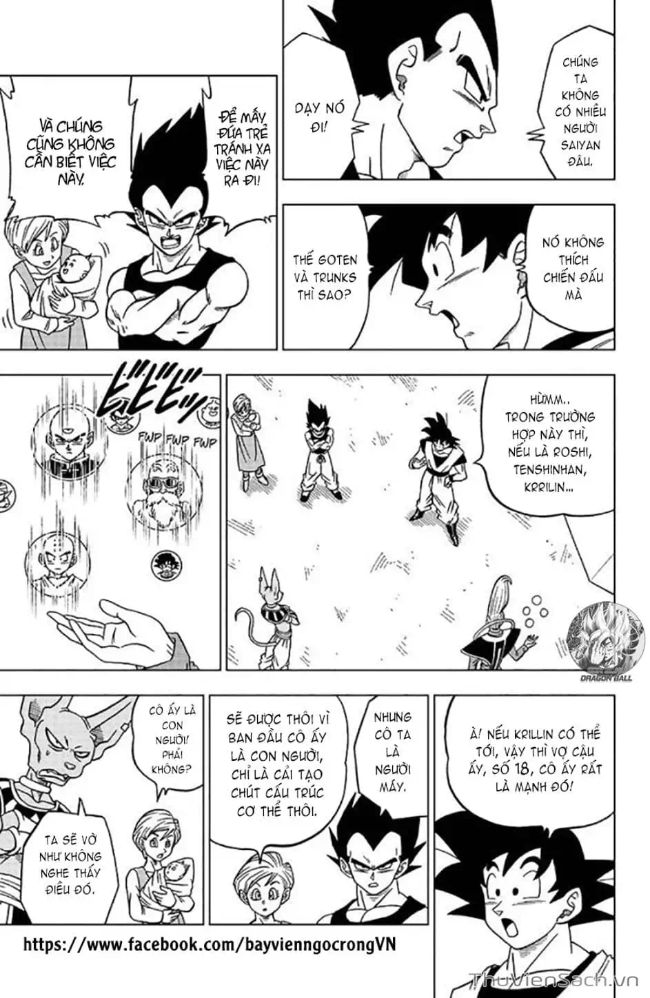 Truyện Tranh Truy Tìm Ngọc Rồng Siêu Cấp - Dragon Ball Super trang 3