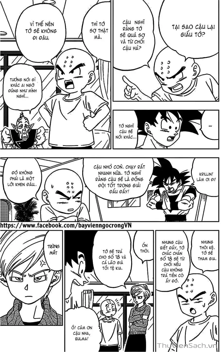 Truyện Tranh Truy Tìm Ngọc Rồng Siêu Cấp - Dragon Ball Super trang 3