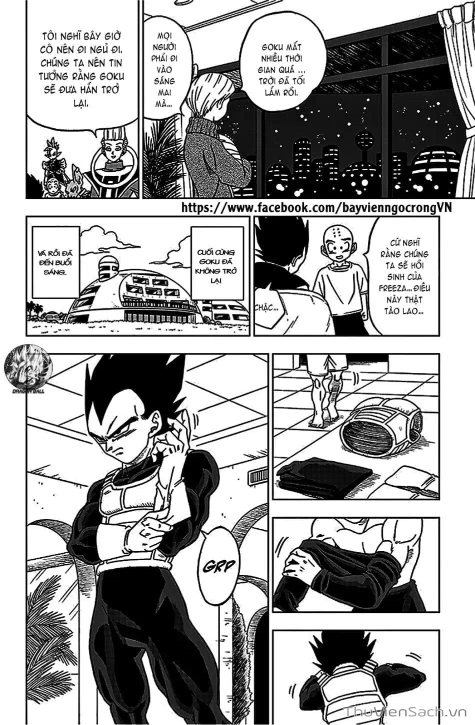 Truyện Tranh Truy Tìm Ngọc Rồng Siêu Cấp - Dragon Ball Super trang 3