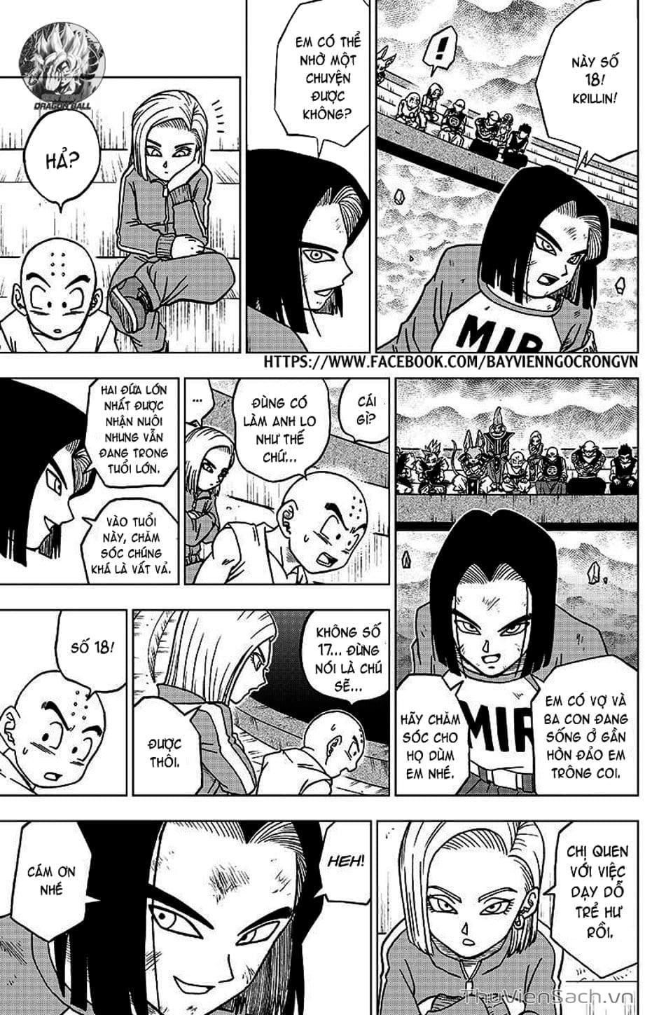 Truyện Tranh Truy Tìm Ngọc Rồng Siêu Cấp - Dragon Ball Super trang 3