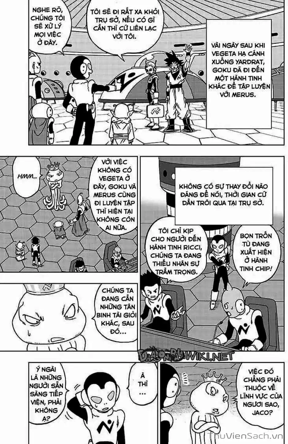 Truyện Tranh Truy Tìm Ngọc Rồng Siêu Cấp - Dragon Ball Super trang 3