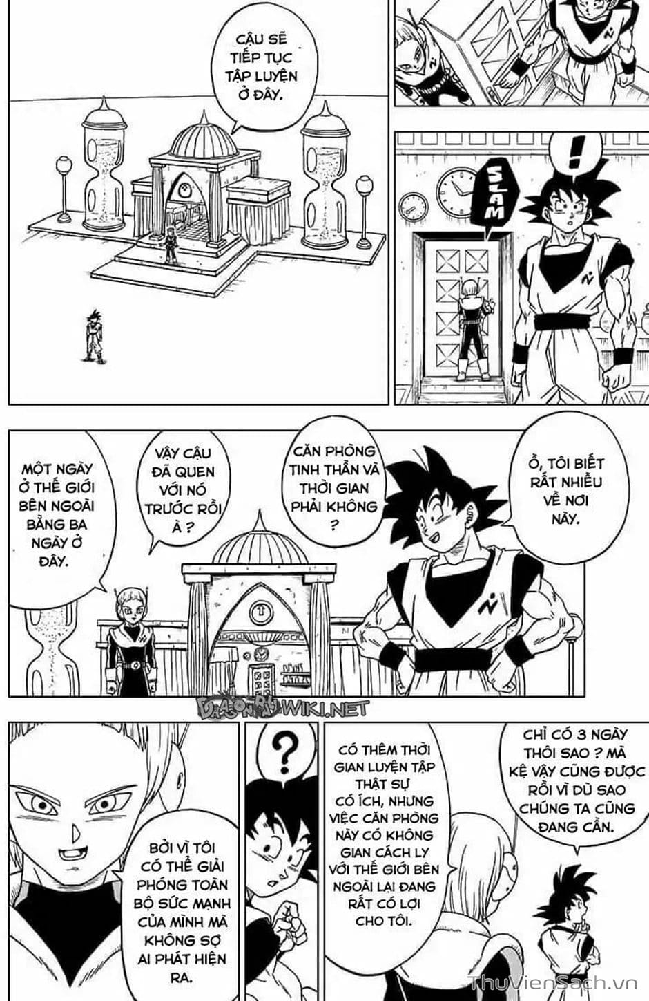 Truyện Tranh Truy Tìm Ngọc Rồng Siêu Cấp - Dragon Ball Super trang 3