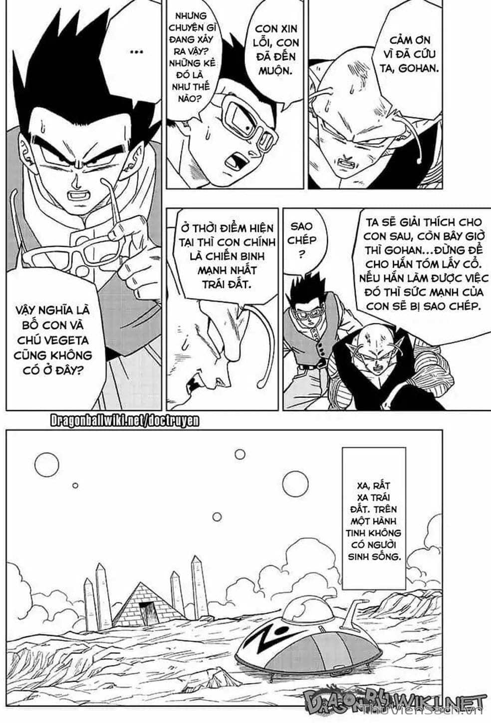 Truyện Tranh Truy Tìm Ngọc Rồng Siêu Cấp - Dragon Ball Super trang 3