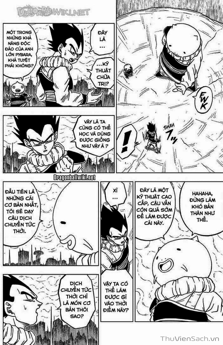 Truyện Tranh Truy Tìm Ngọc Rồng Siêu Cấp - Dragon Ball Super trang 3