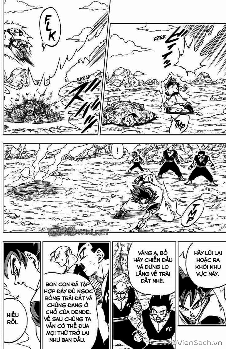 Truyện Tranh Truy Tìm Ngọc Rồng Siêu Cấp - Dragon Ball Super trang 3