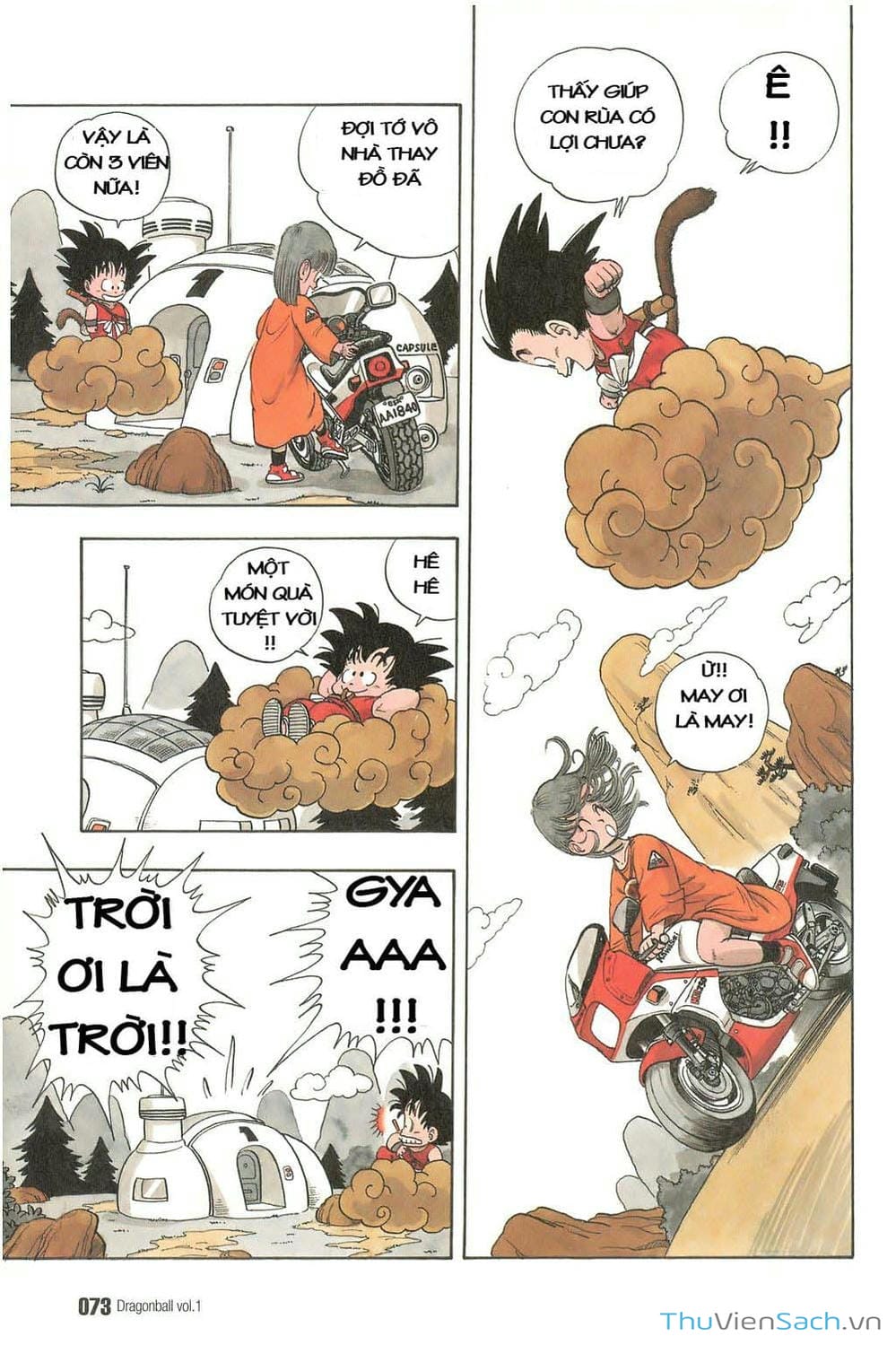 Truyện Tranh 7 Viên Ngọc Rồng - Dragon Ball trang 76