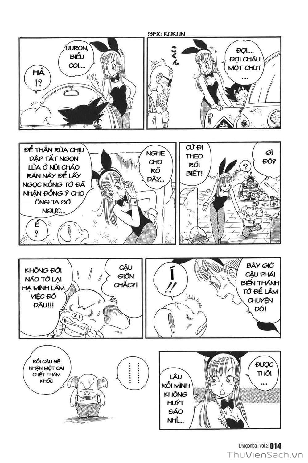 Truyện Tranh 7 Viên Ngọc Rồng - Dragon Ball trang 3