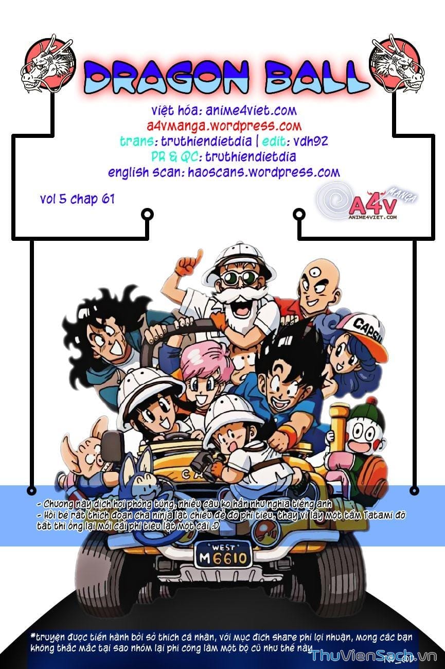 Truyện Tranh 7 Viên Ngọc Rồng - Dragon Ball trang 3