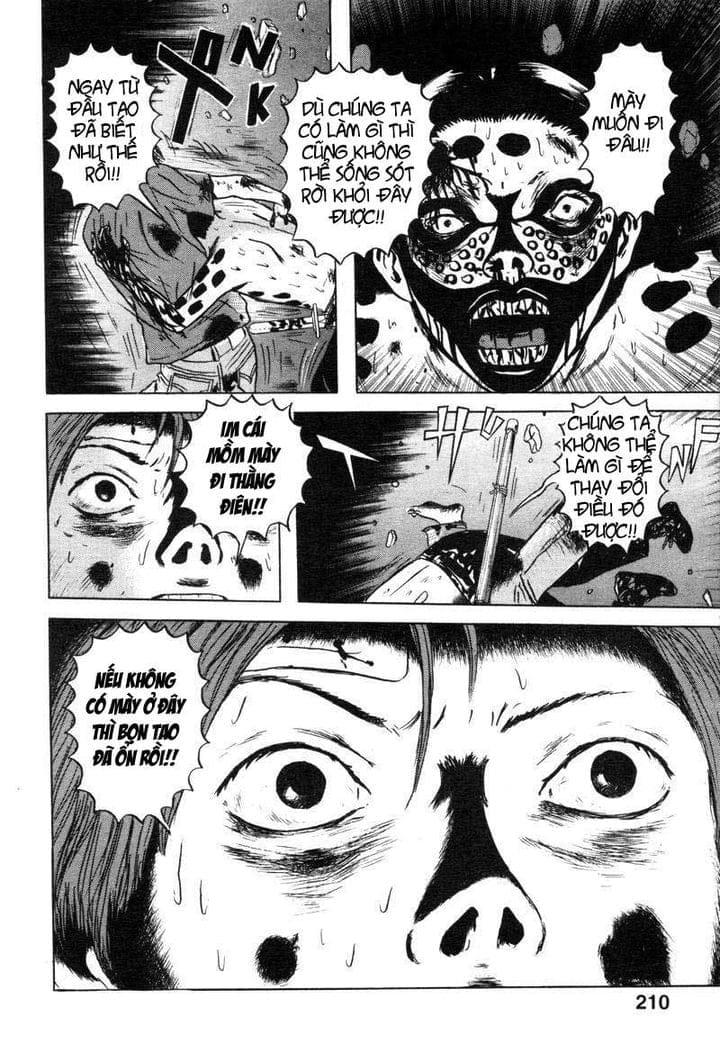 Truyện Tranh Long Thủ - Dragon Head trang 6