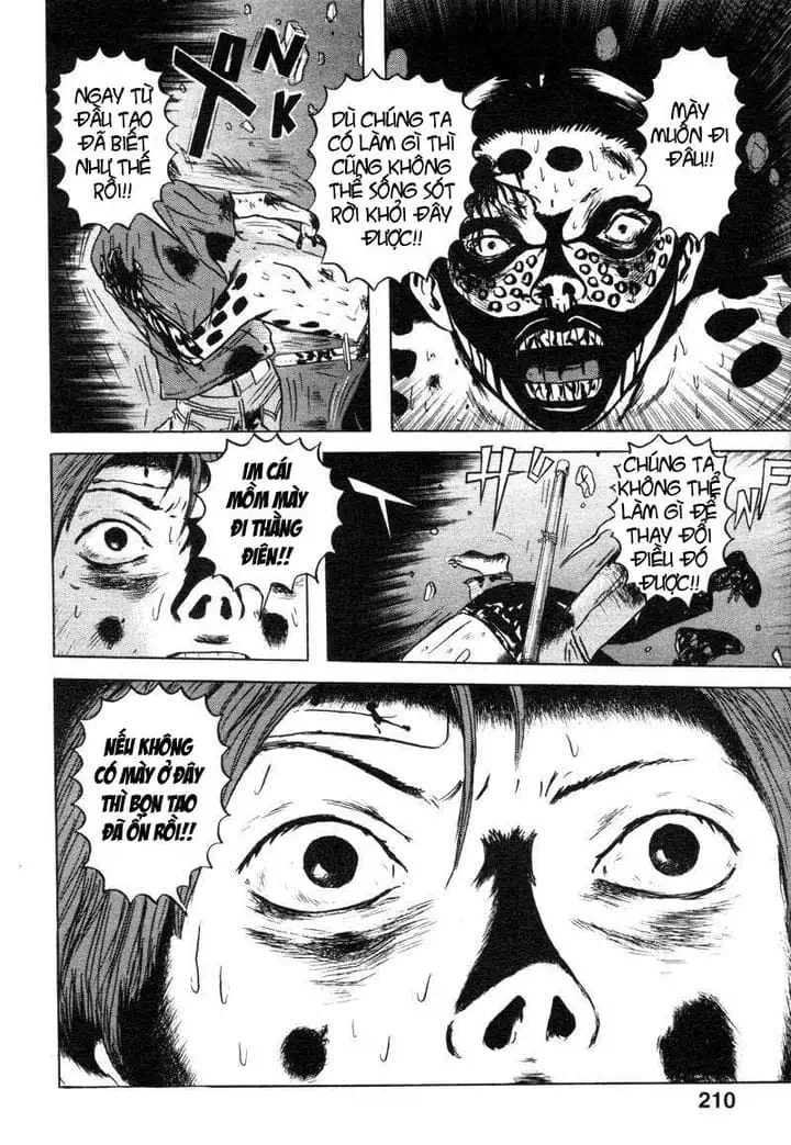 Truyện Tranh Long Thủ - Dragon Head trang 6