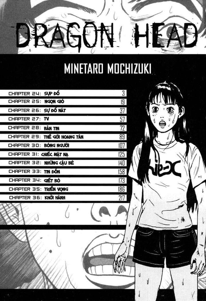 Truyện Tranh Long Thủ - Dragon Head trang 6