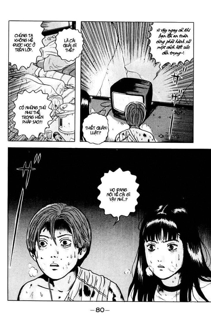 Truyện Tranh Long Thủ - Dragon Head trang 6