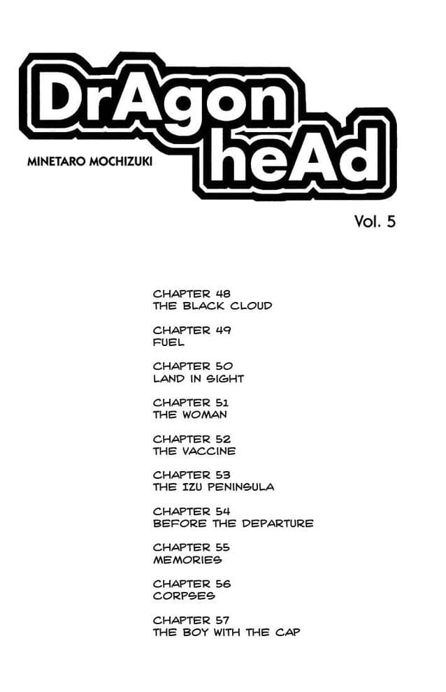 Truyện Tranh Long Thủ - Dragon Head trang 6