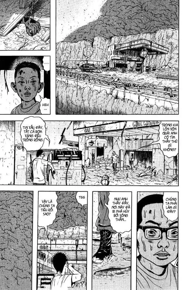 Truyện Tranh Long Thủ - Dragon Head trang 6