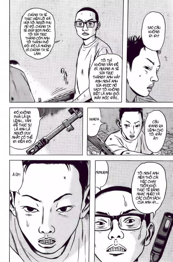 Truyện Tranh Long Thủ - Dragon Head trang 6