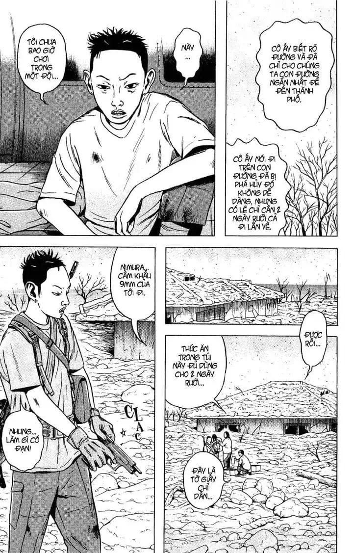 Truyện Tranh Long Thủ - Dragon Head trang 6