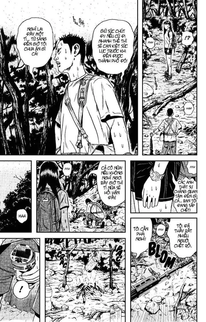 Truyện Tranh Long Thủ - Dragon Head trang 6