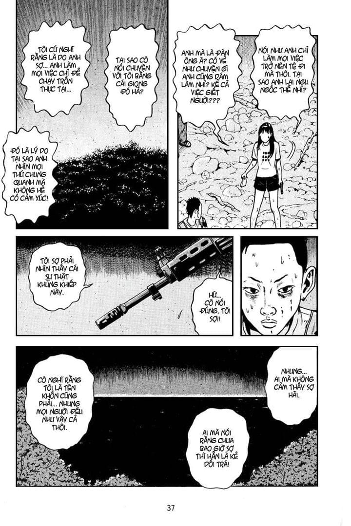 Truyện Tranh Long Thủ - Dragon Head trang 6