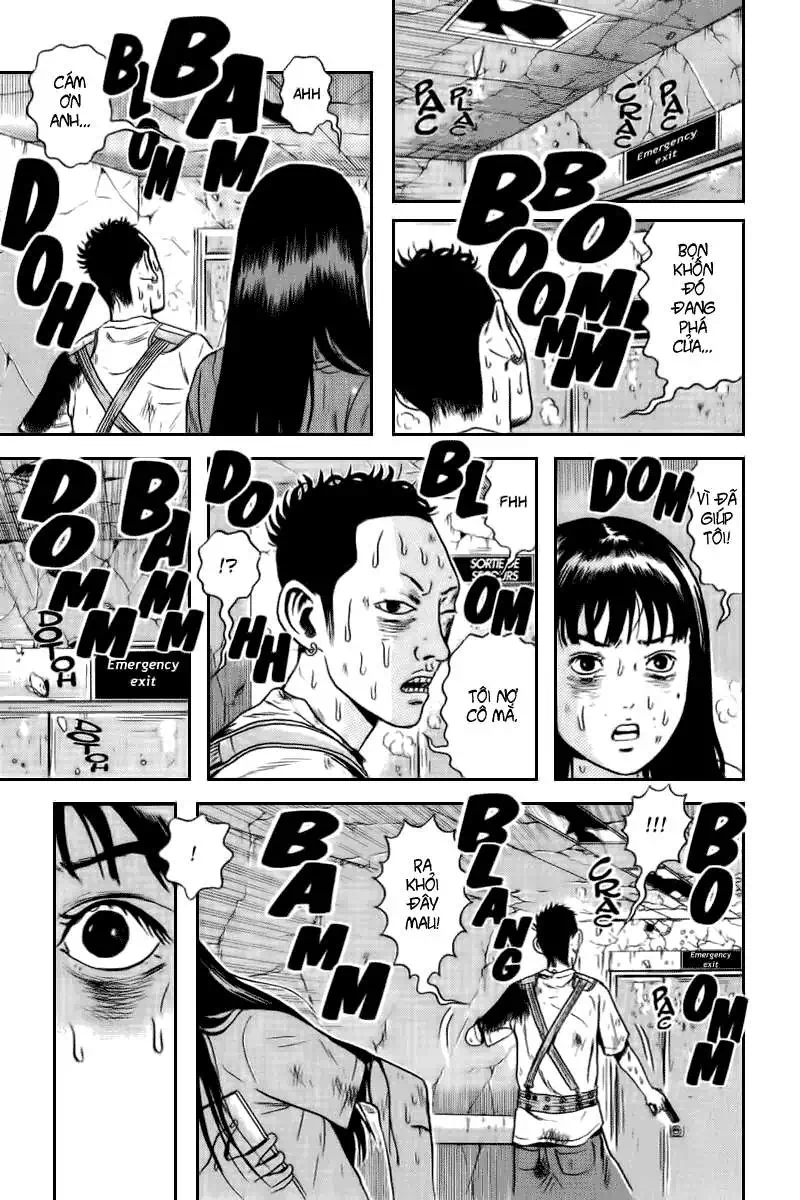 Truyện Tranh Long Thủ - Dragon Head trang 6