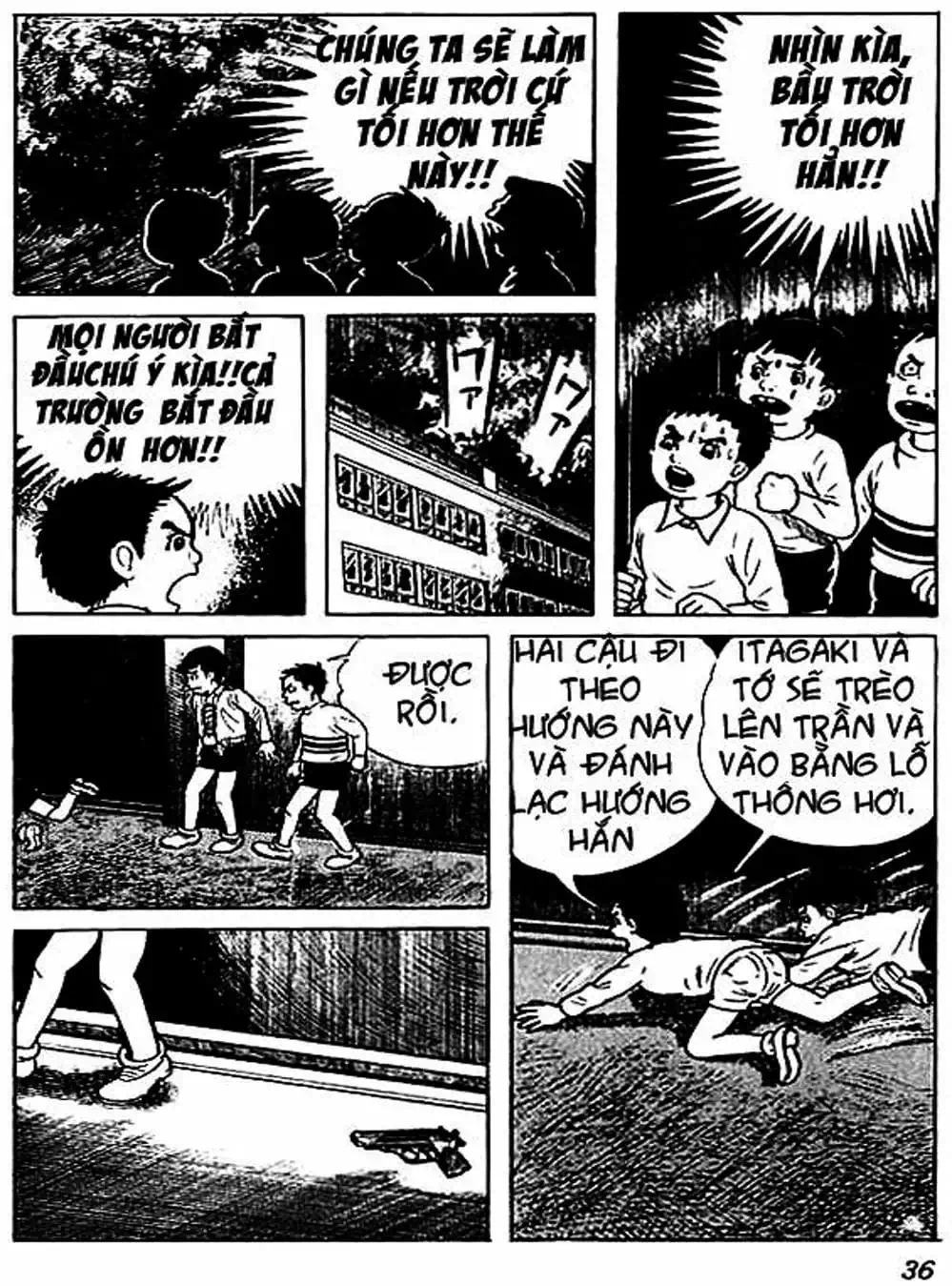 Truyện Tranh Lớp Học Phiêu Lưu - Drifting Classroom trang 5