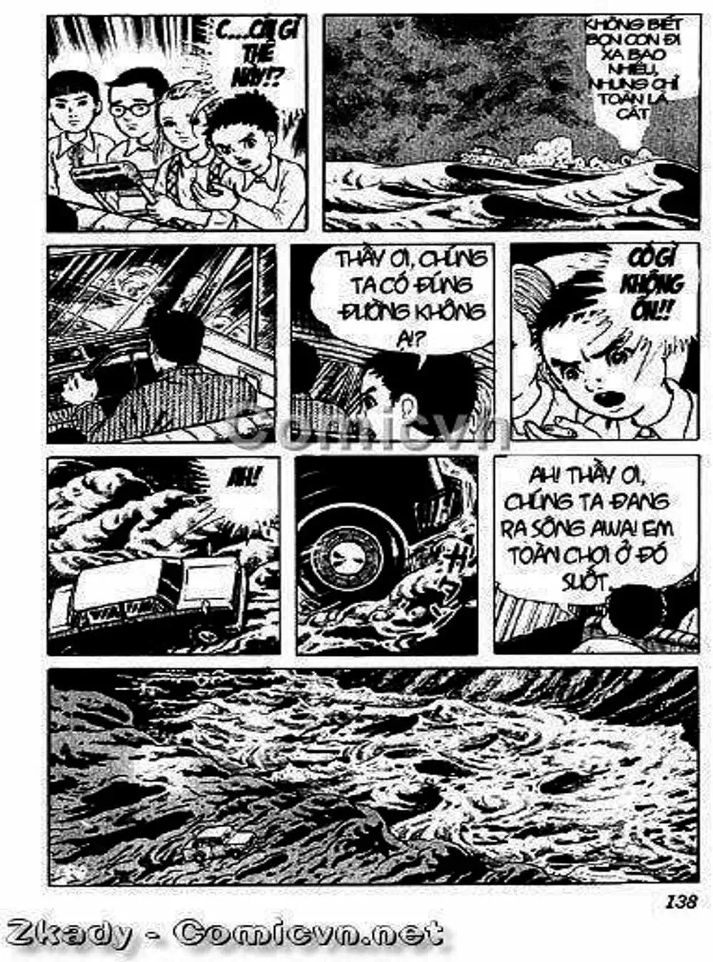 Truyện Tranh Lớp Học Phiêu Lưu - Drifting Classroom trang 5