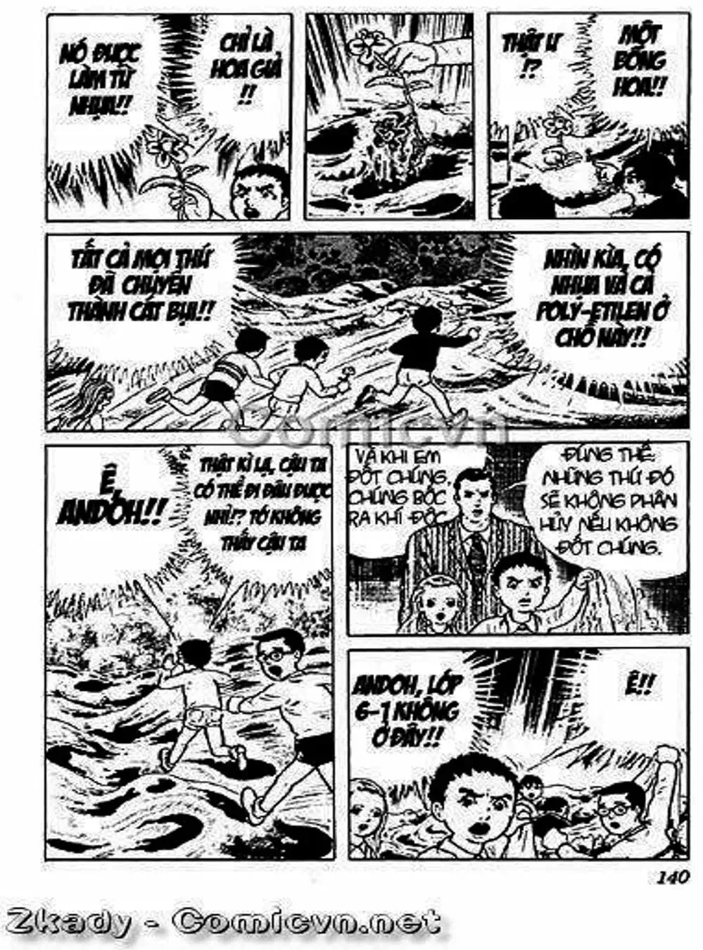 Truyện Tranh Lớp Học Phiêu Lưu - Drifting Classroom trang 5