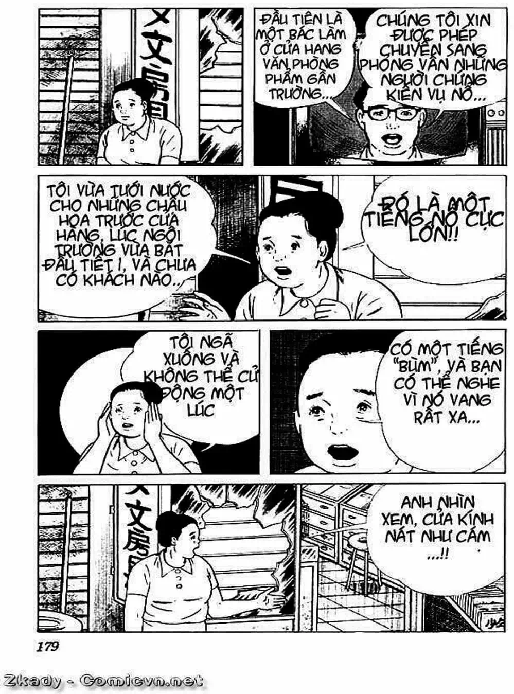 Truyện Tranh Lớp Học Phiêu Lưu - Drifting Classroom trang 5