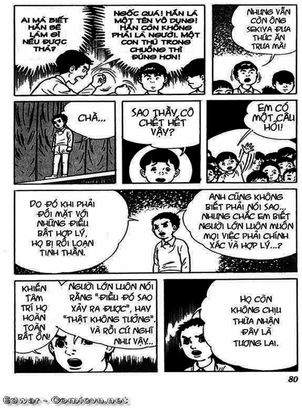 Truyện Tranh Lớp Học Phiêu Lưu - Drifting Classroom trang 5