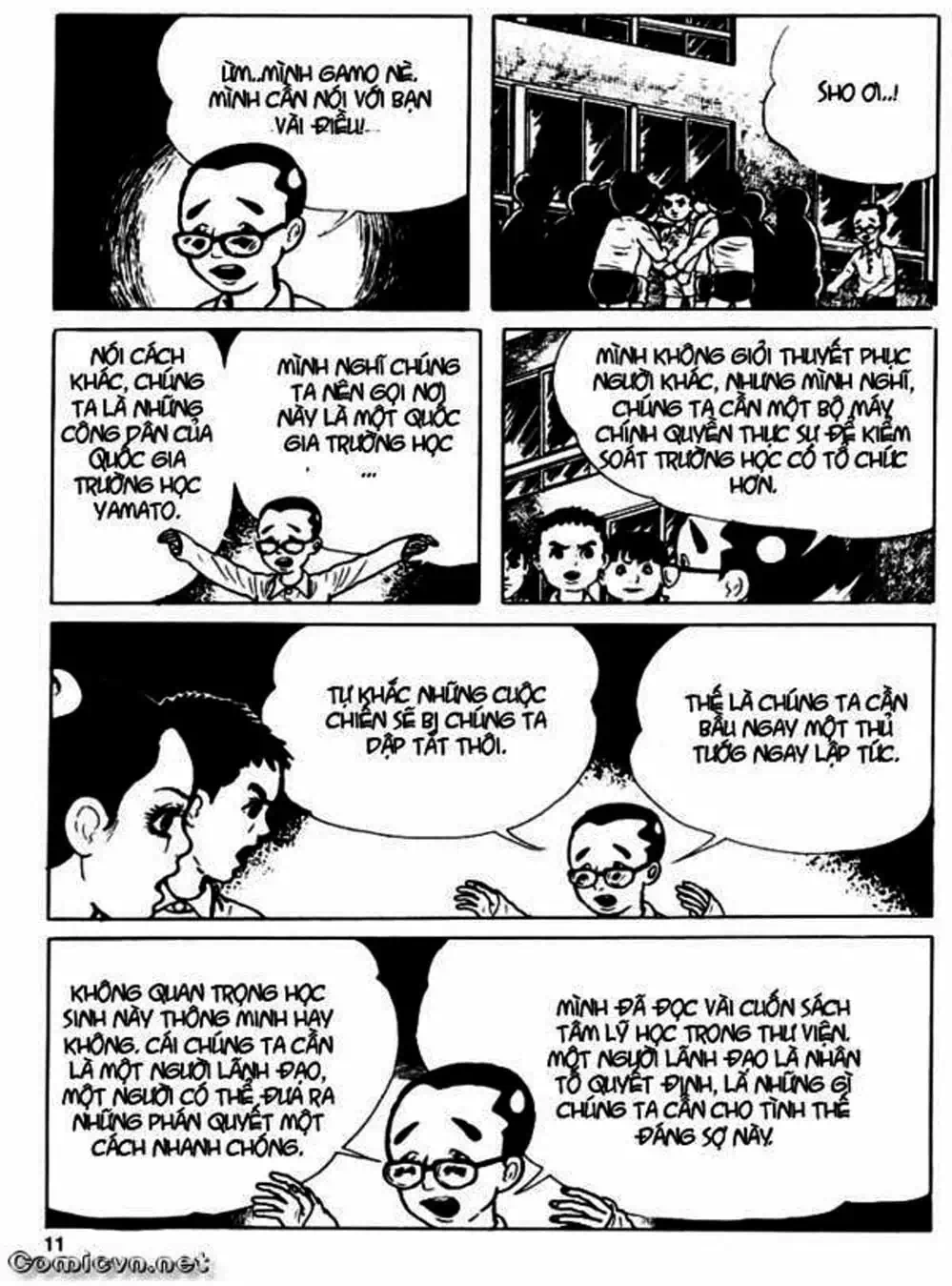 Truyện Tranh Lớp Học Phiêu Lưu - Drifting Classroom trang 5