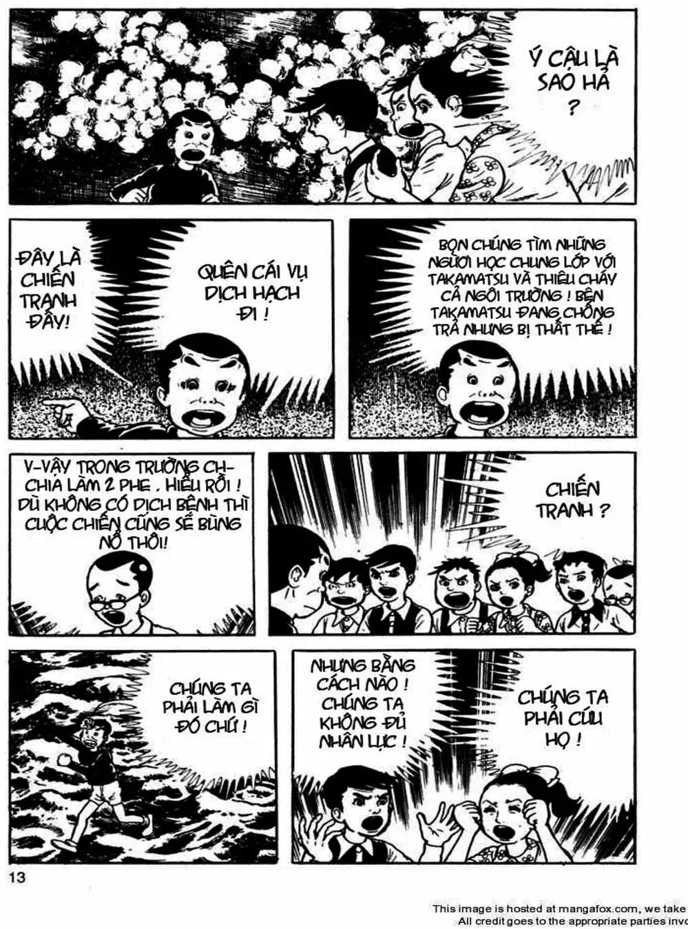 Truyện Tranh Lớp Học Phiêu Lưu - Drifting Classroom trang 5