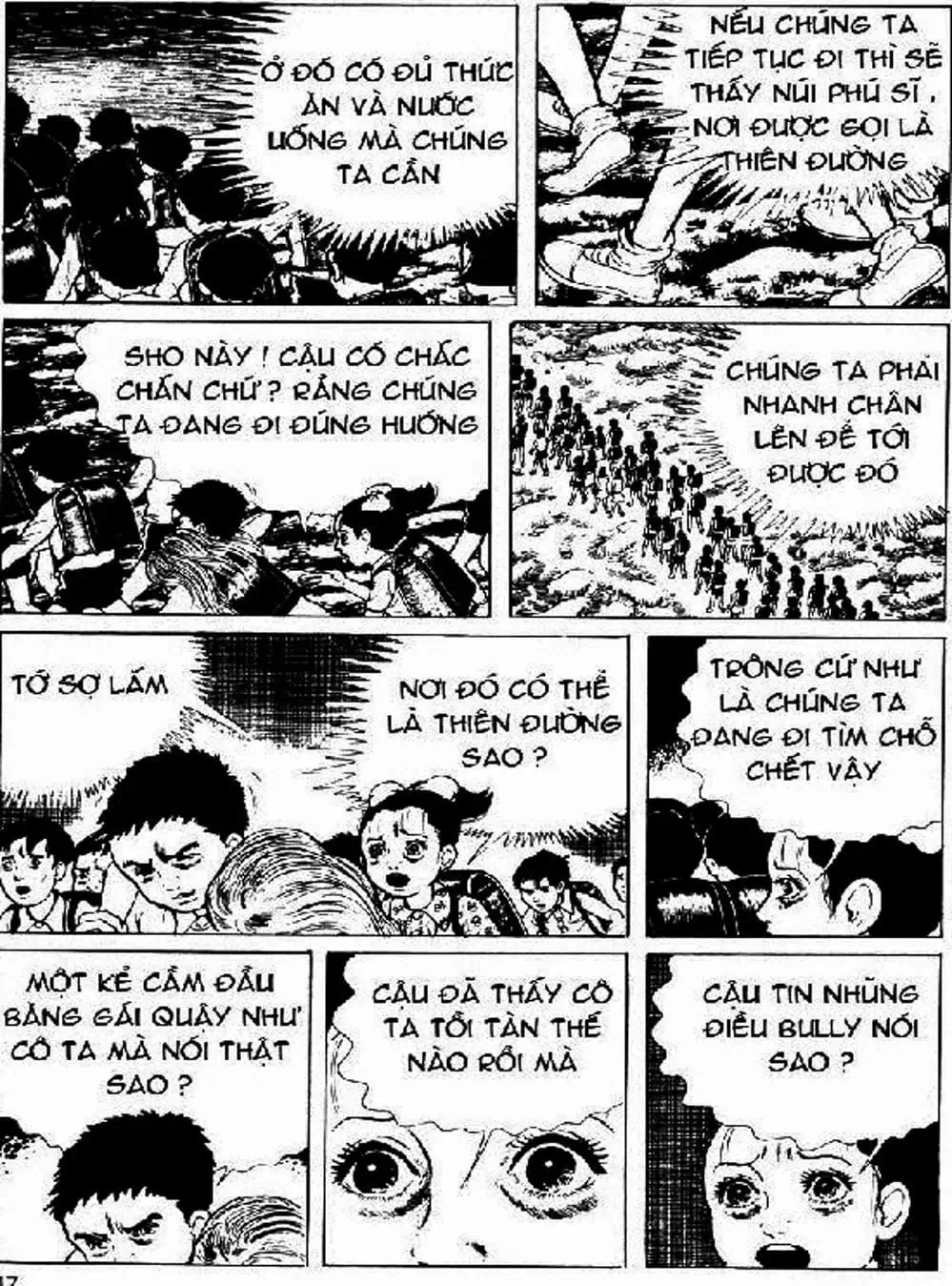 Truyện Tranh Lớp Học Phiêu Lưu - Drifting Classroom trang 5