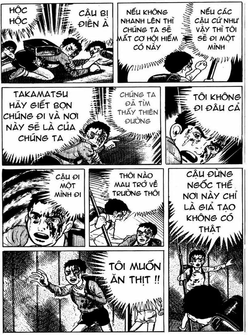 Truyện Tranh Lớp Học Phiêu Lưu - Drifting Classroom trang 5