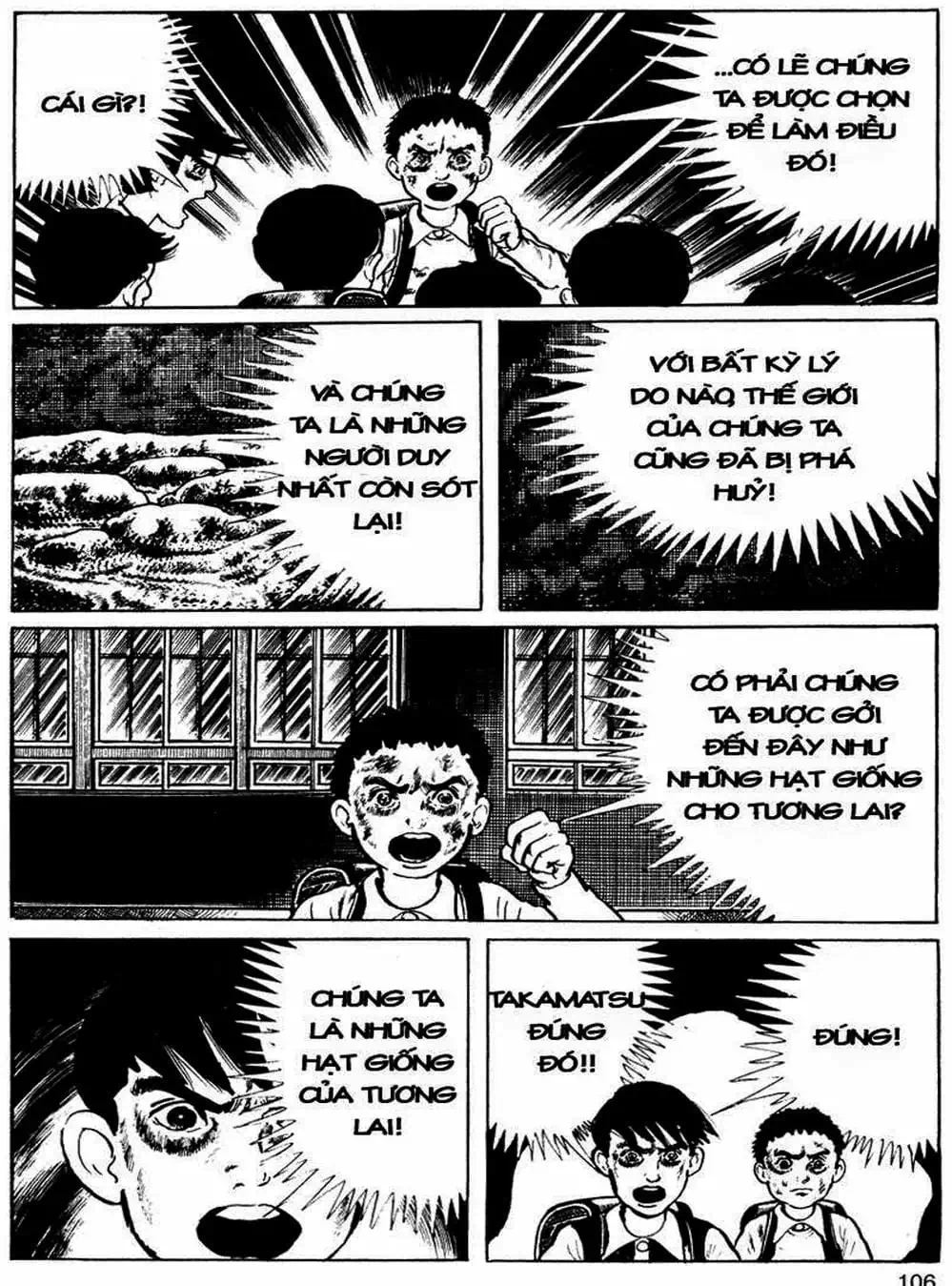 Truyện Tranh Lớp Học Phiêu Lưu - Drifting Classroom trang 5