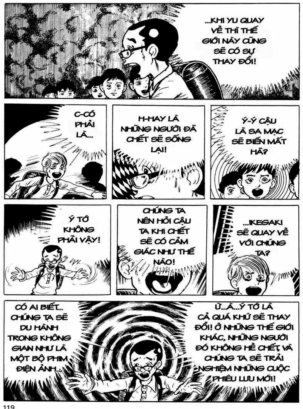 Truyện Tranh Lớp Học Phiêu Lưu - Drifting Classroom trang 5