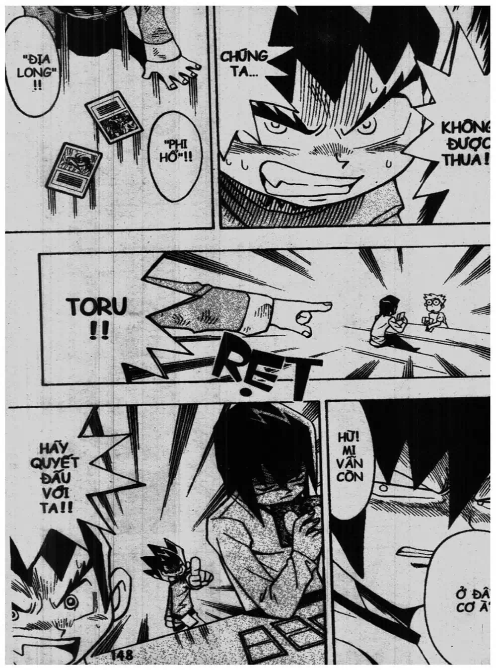 Truyện Tranh Vua Bài Ma Thuật - Duel Masters trang 4