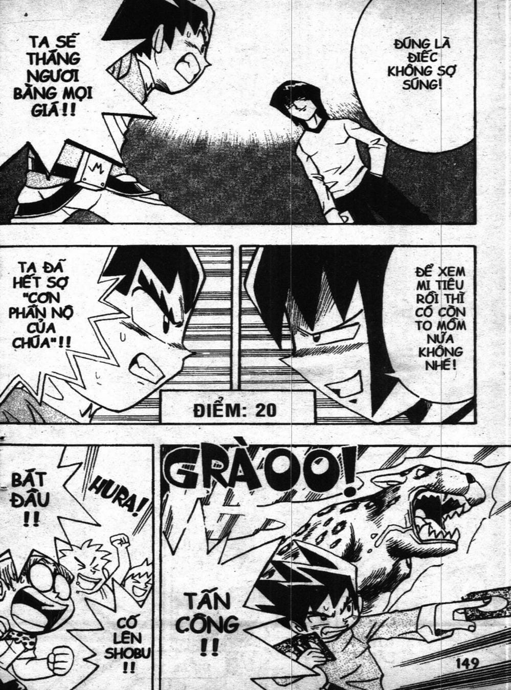 Truyện Tranh Vua Bài Ma Thuật - Duel Masters trang 4