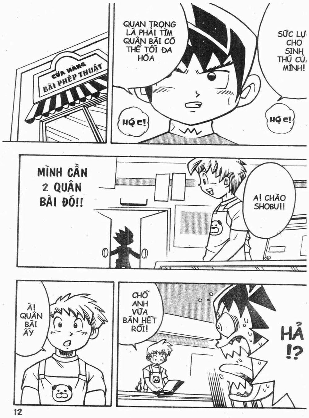 Truyện Tranh Vua Bài Ma Thuật - Duel Masters trang 4