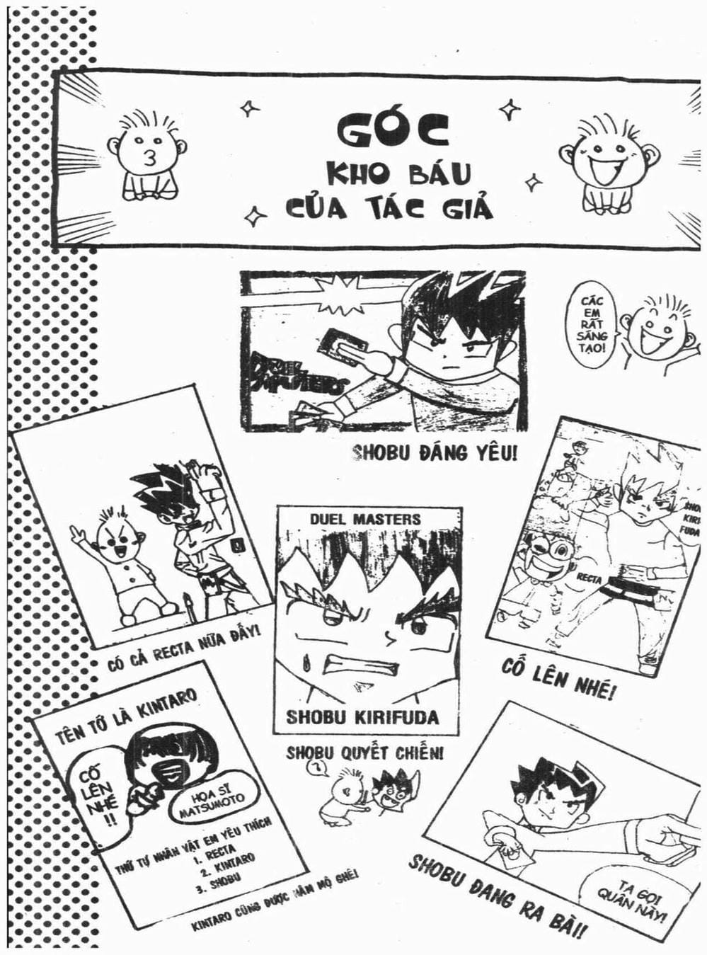 Truyện Tranh Vua Bài Ma Thuật - Duel Masters trang 4