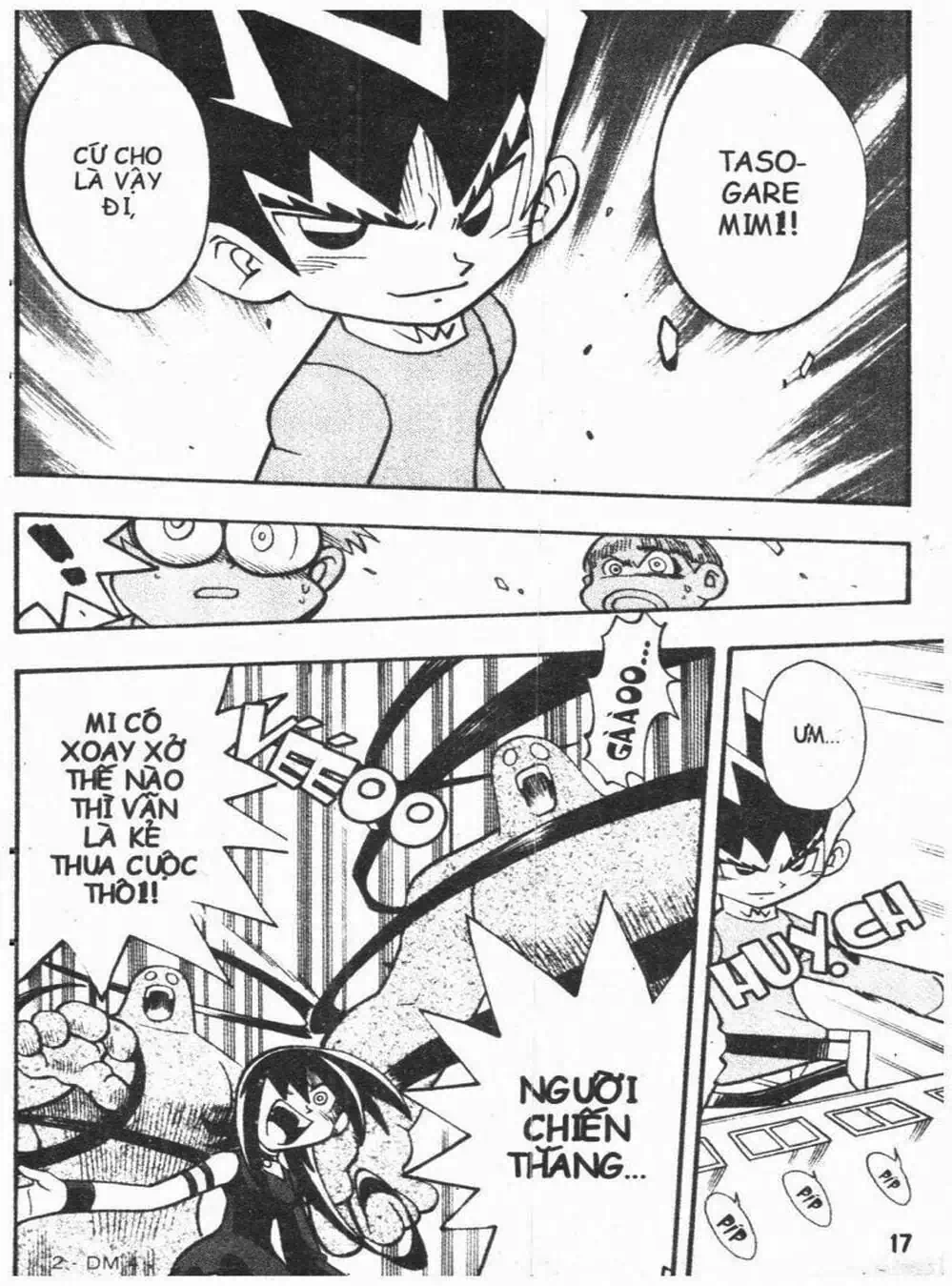 Truyện Tranh Vua Bài Ma Thuật - Duel Masters trang 4