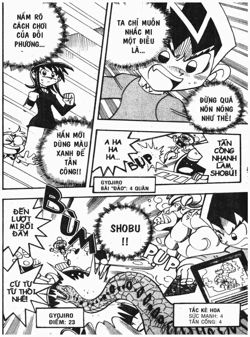 Truyện Tranh Vua Bài Ma Thuật - Duel Masters trang 4