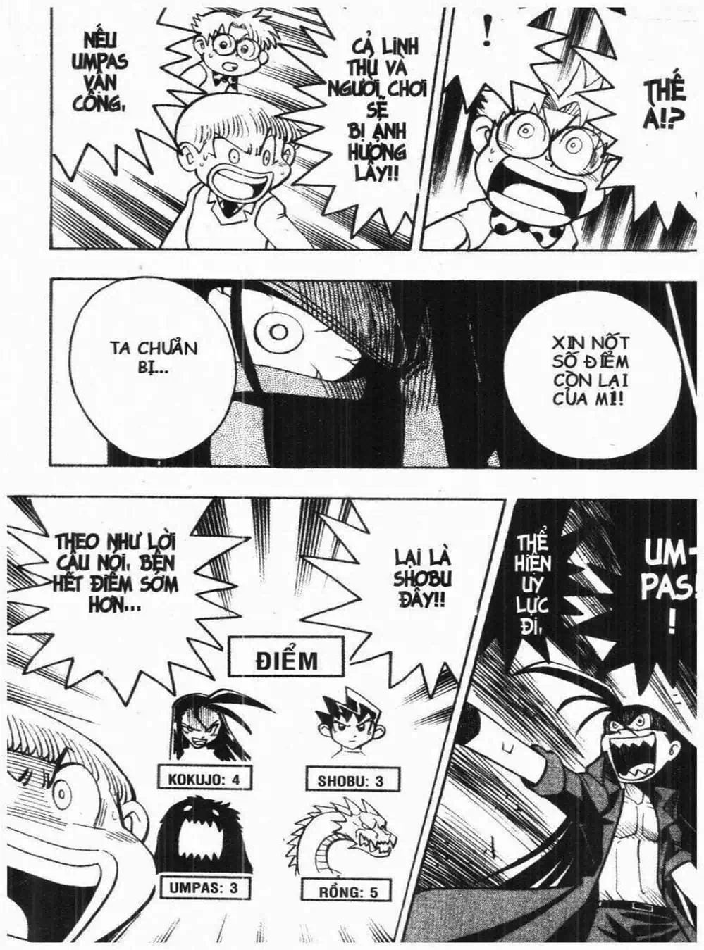 Truyện Tranh Vua Bài Ma Thuật - Duel Masters trang 4