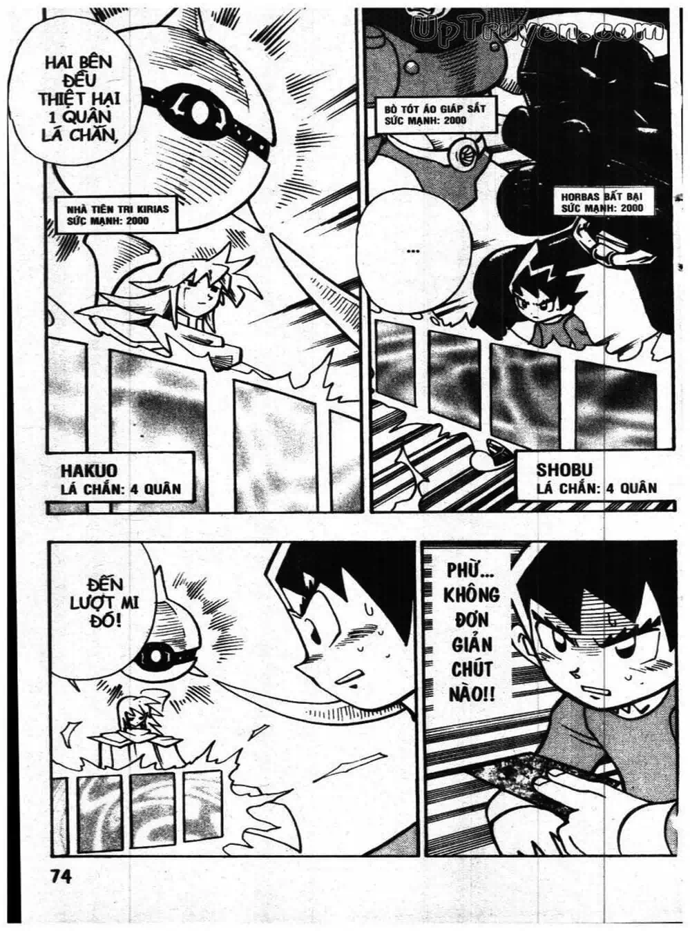 Truyện Tranh Vua Bài Ma Thuật - Duel Masters trang 4