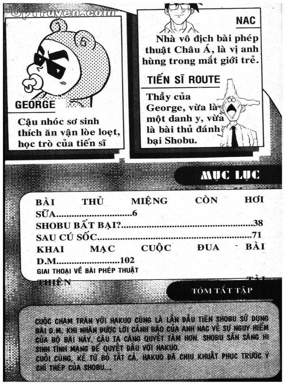 Truyện Tranh Vua Bài Ma Thuật - Duel Masters trang 4