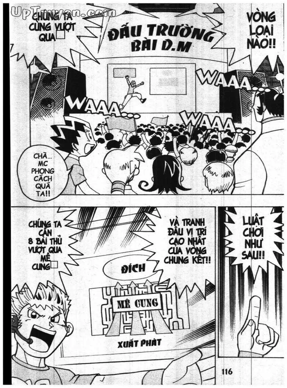 Truyện Tranh Vua Bài Ma Thuật - Duel Masters trang 4